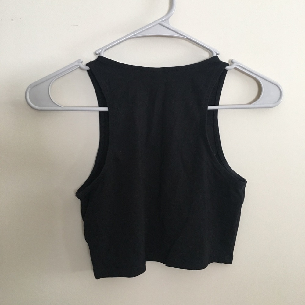 SOLD — High Rise Crop Top - Picture 2 of 3